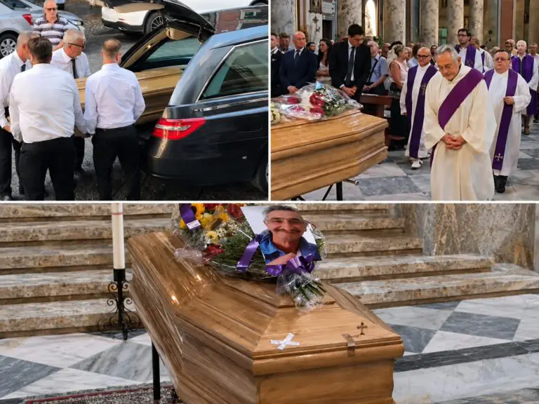 Guido Roviello, ieri sera l’ultimo saluto a Caserta: morto dopo un’aggressione per 50 euro