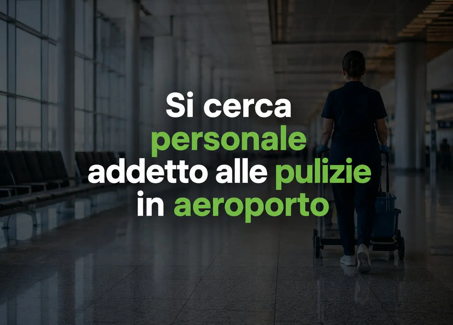 addetti pulizie fiumicino