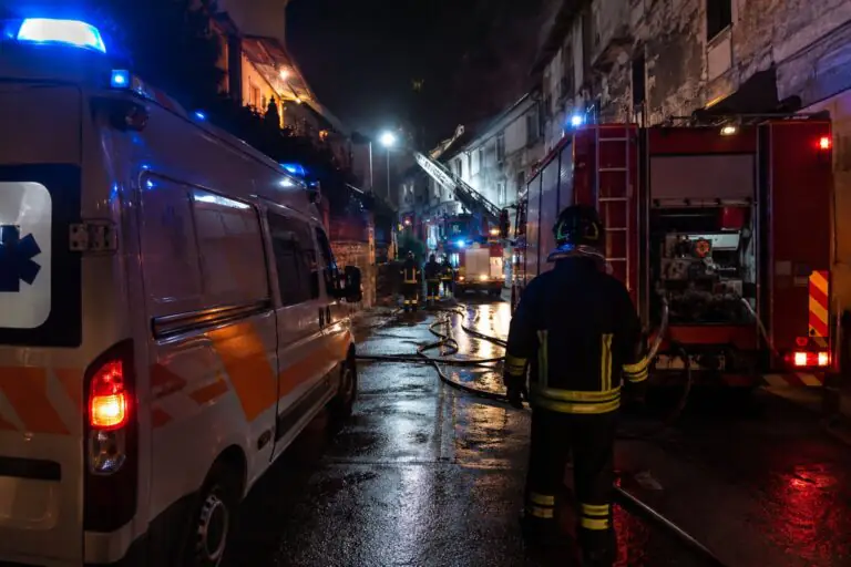 Casa a fuoco all’improvviso in centro, 4 persone intossicate