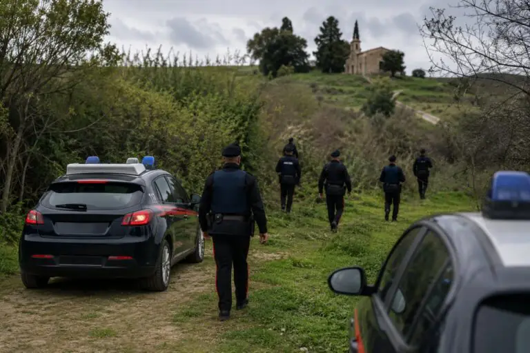 Abbandona auto durante fuga e scappa in campagna: è caccia al fuggitivo nella frazione