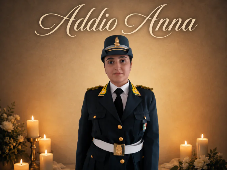 Comunità sotto choc, addio ad Anna maresciallo della Guardia di Finanza