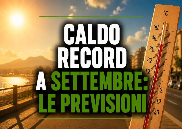 Caldo record a settembre: le previsioni