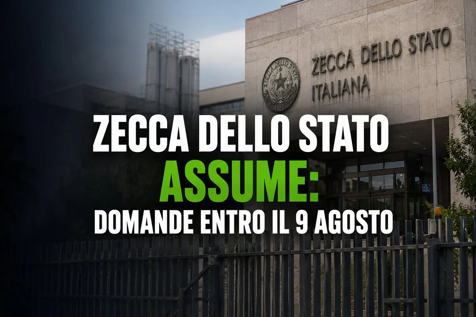 zecca dello stato assume