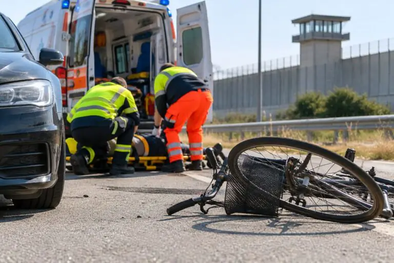 Travolto nei pressi del carcere, ciclista finisce in ospedale