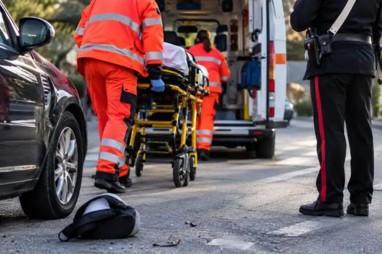 Donna travolta da auto, corsa in ospedale