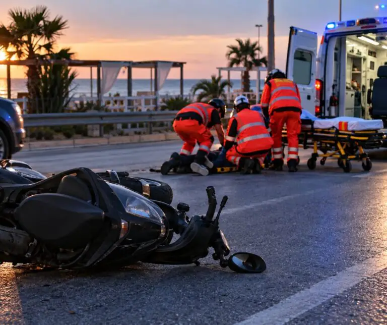 Si schianta con lo scooter sulla Statale, 16enne trasportato d’urgenza