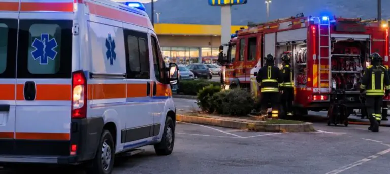 Brutto incidente nei pressi del supermercato, ci sono feriti