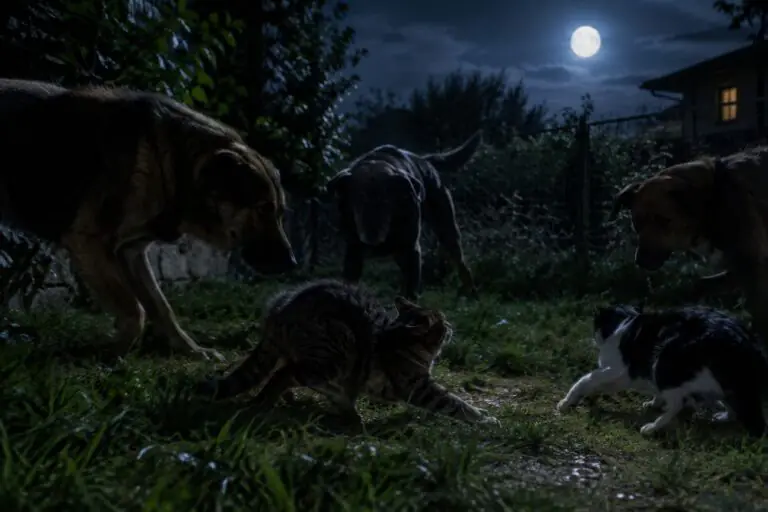 Orrore in città: cani randagi sbranano gatti