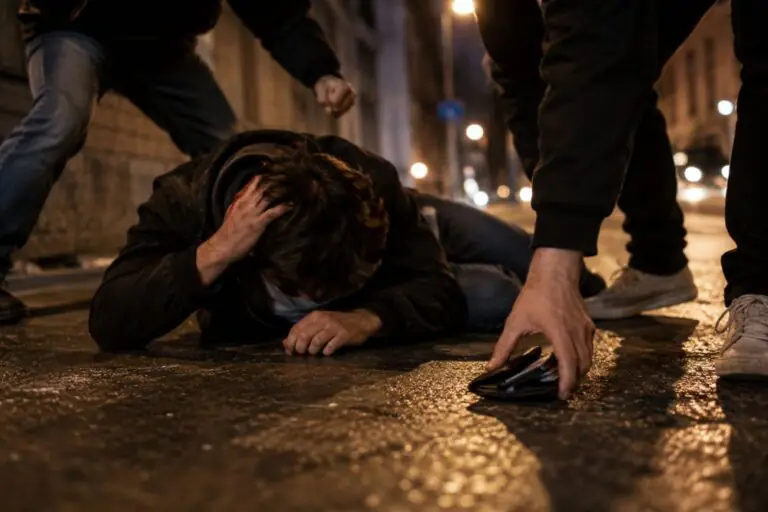 Aggredito e derubato in strada, choc in centro