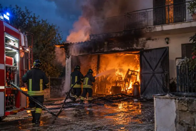 Casa del consigliere comunale a fuoco all’improvviso, pompieri sul posto