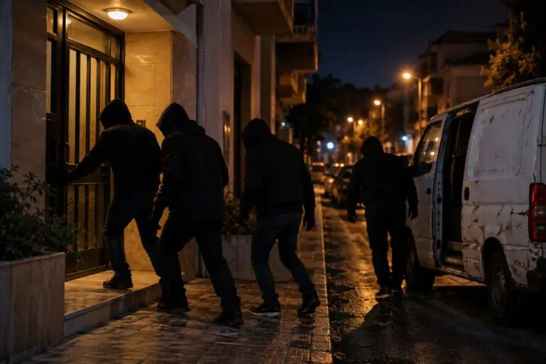 Banditi tentano di entrare in casa, scoperti e messi in fuga