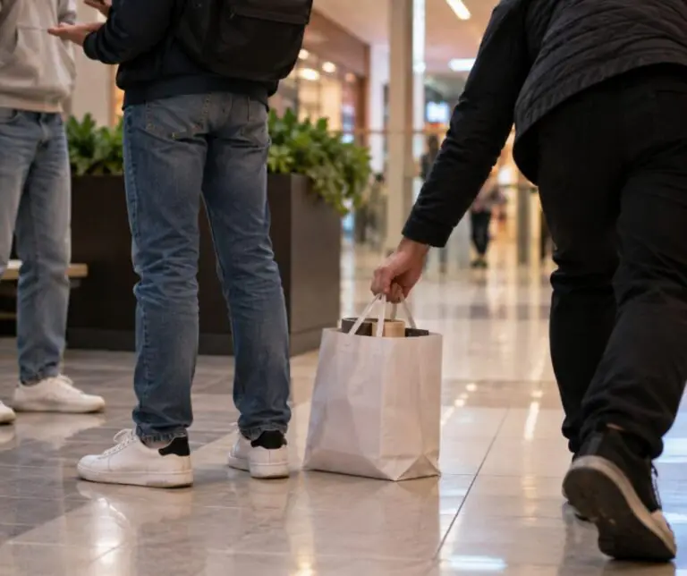 Furto al centro commerciale: viene derubato mentre parla con l’amico