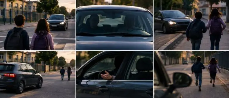 Dall’auto molestano 2 bambini e tentano di rapirli, choc nei pressi dell’asilo