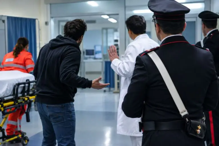 Perde la testa in ospedale e litiga col personale. Piombano i carabinieri