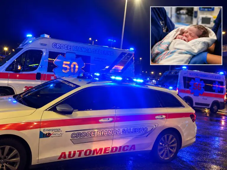 Incidente tra due auto, donna incinta entra in travaglio: il bimbo nasce in ambulanza
