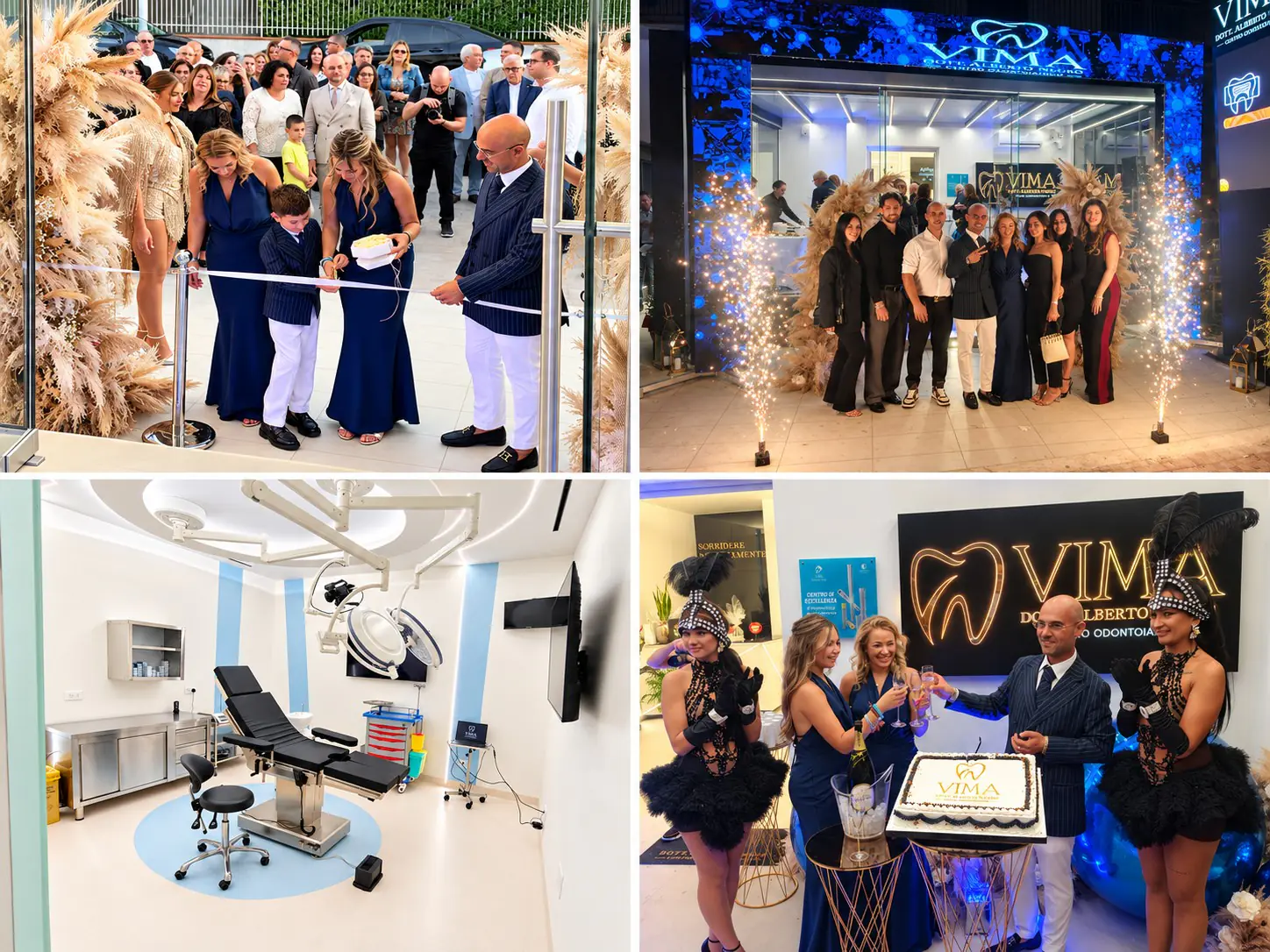 Inaugurazione del nuovo Centro Odontoiatrico VIMA di Alberto Negro a Capodrise
