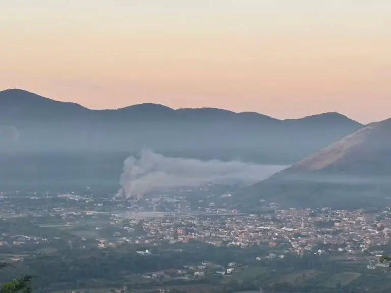 Nuova nube verso la Valle di Suessola: «Aria irrespirabile»