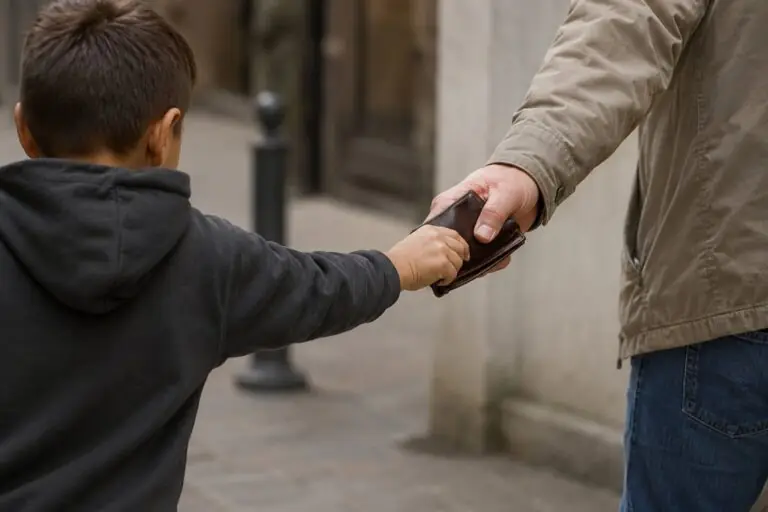 Ragazzino scippa portafoglio a passante: “Una cosa è chiedere, un’altra è rubare”