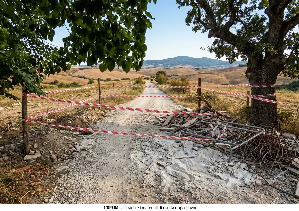 Area sequestrata dalla Polizia Municipale ad Aversa per opere non autorizzate
