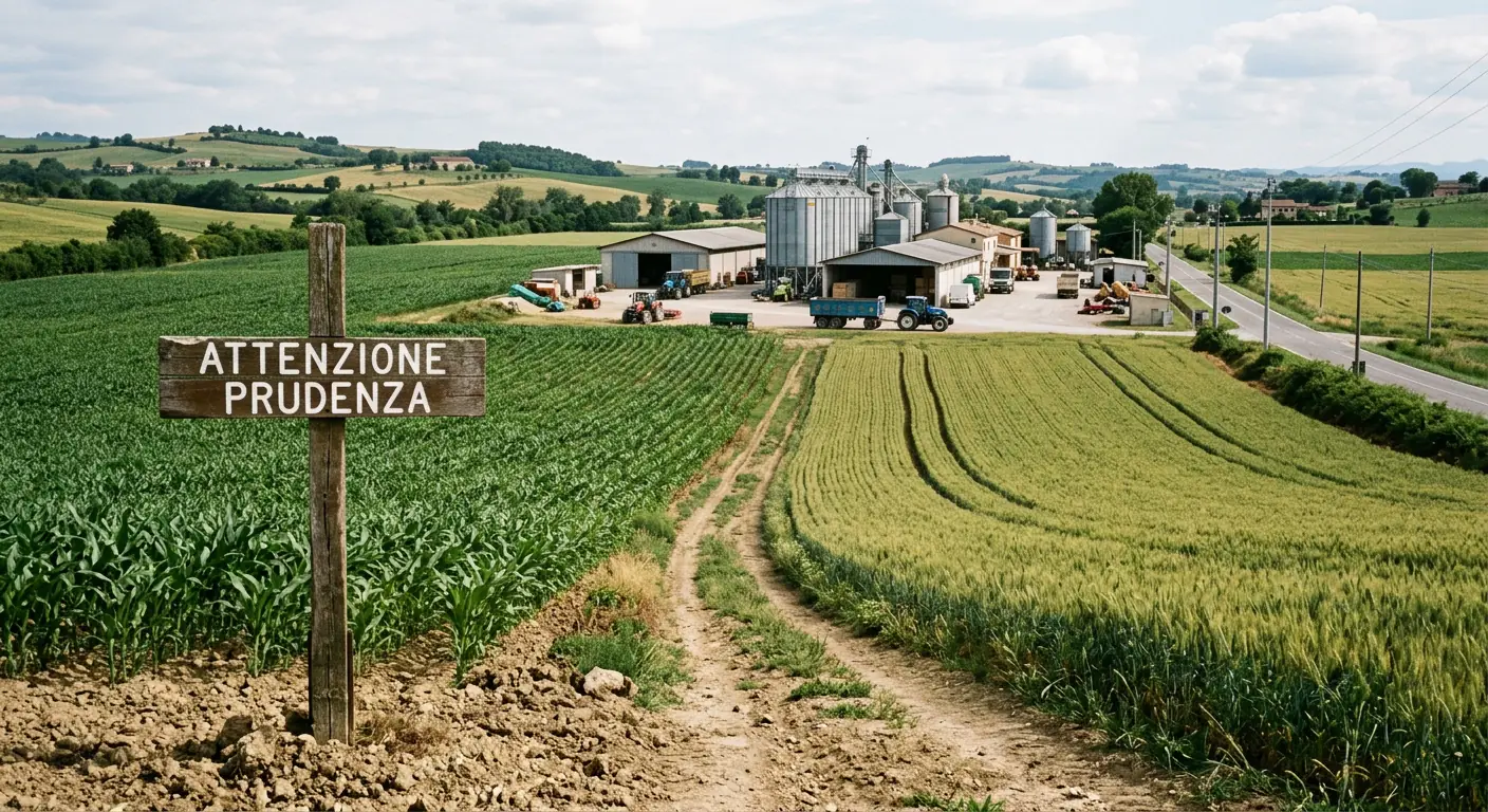 Incendio di Airola, controlli sui prodotti agricoli dopo il rogo