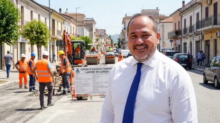 Macerata Campania, arriva il via libera per Via del Lavoro: nuova strada e interventi contro il rischio idraulico