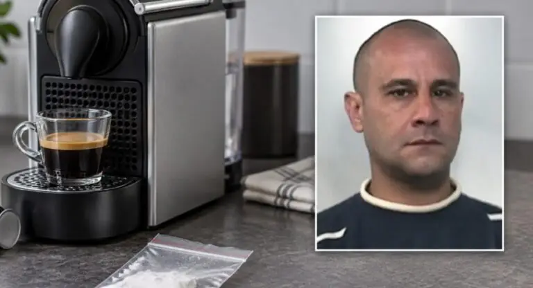 Gli trovano la droga nella macchina del caffè, salvato da un colpo di scena