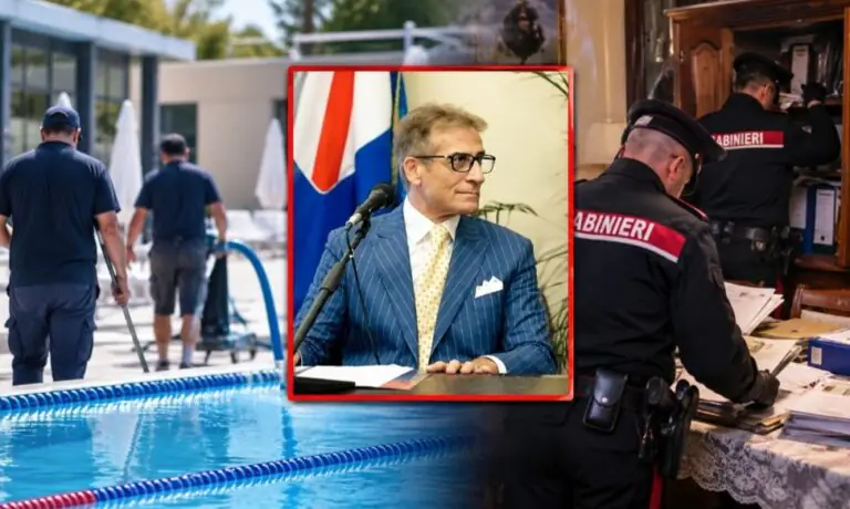 Assunzioni nella piscina, malore per sindaco durante perquisizione: spunta lista dei segnalati