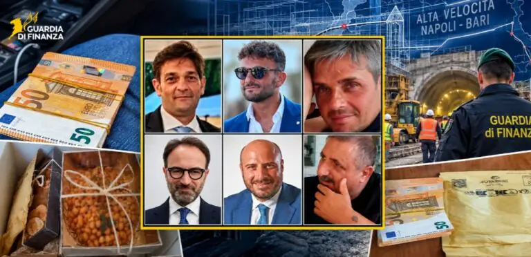Alta velocità e panettoni farciti di soldi, ecco le 20 misure. Cade l’ombra del clan