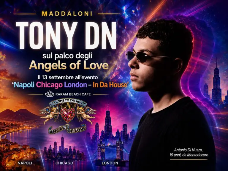 Il talento di Tony DN sul palco degli “Angels of Love”