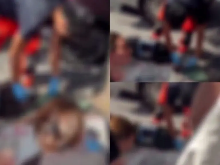 Cade a terra e muore davanti ai presenti, dramma in piazza