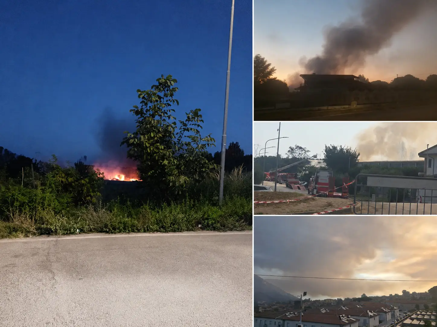 incendio airola