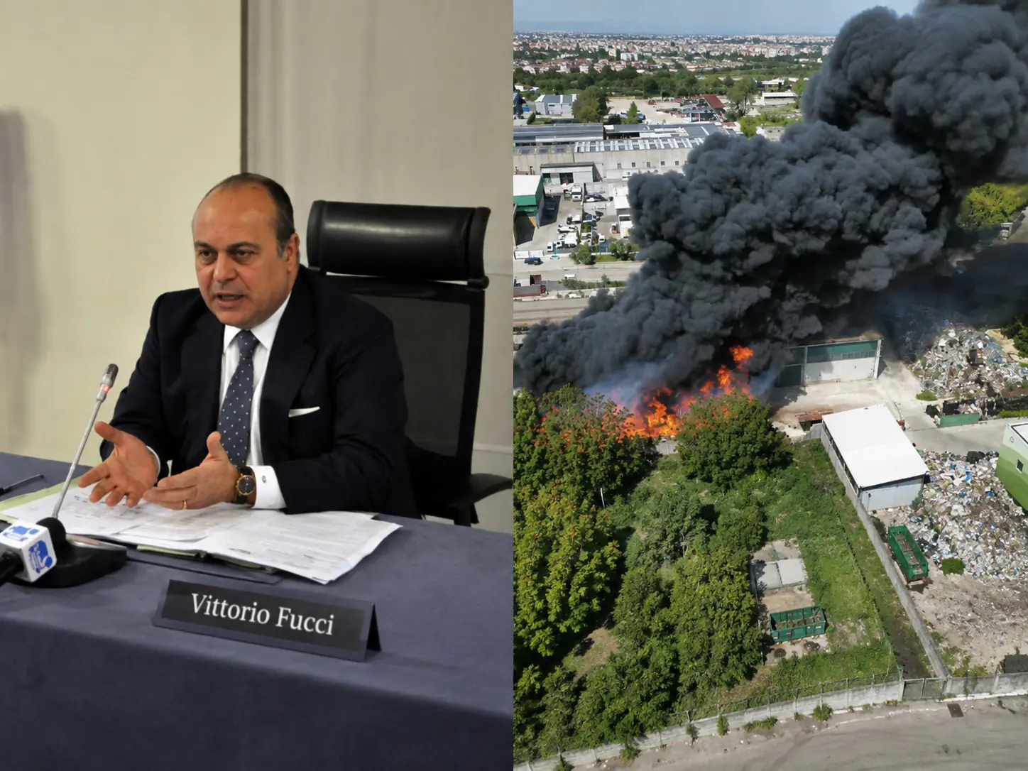 fucci e incendio airola