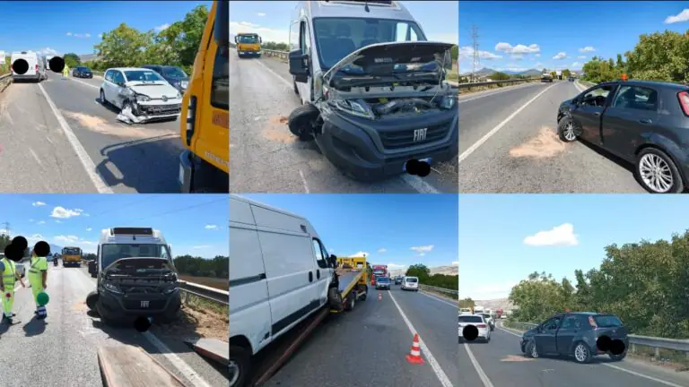 Doppio incidente sulla Variante, paura per i coinvolti. Traffico in tilt