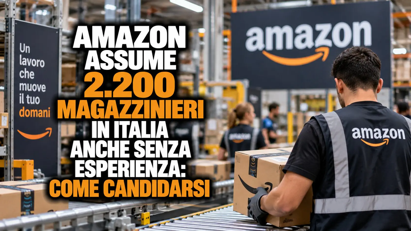 amazon magazzinieri