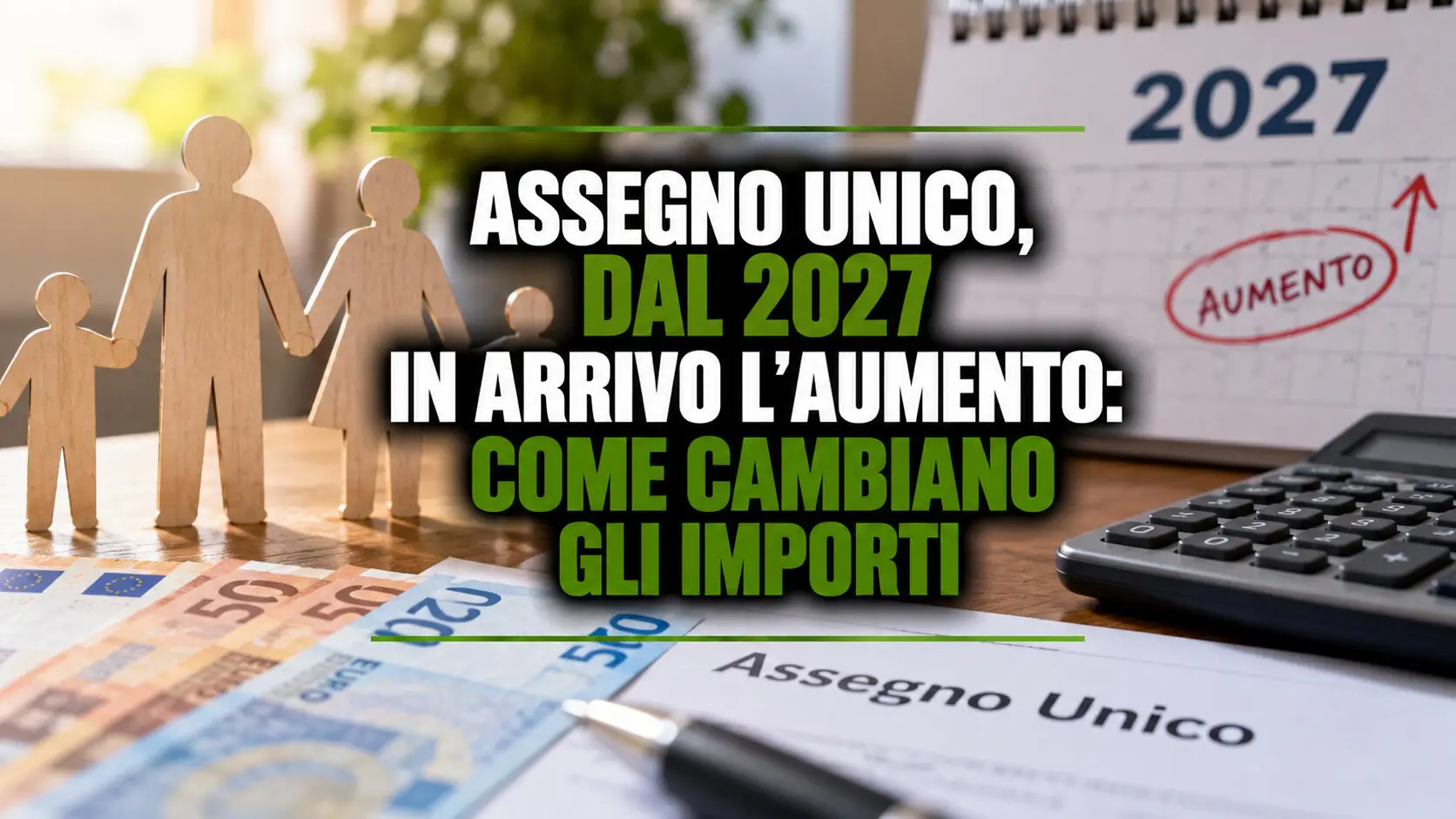 assegno unico 2027