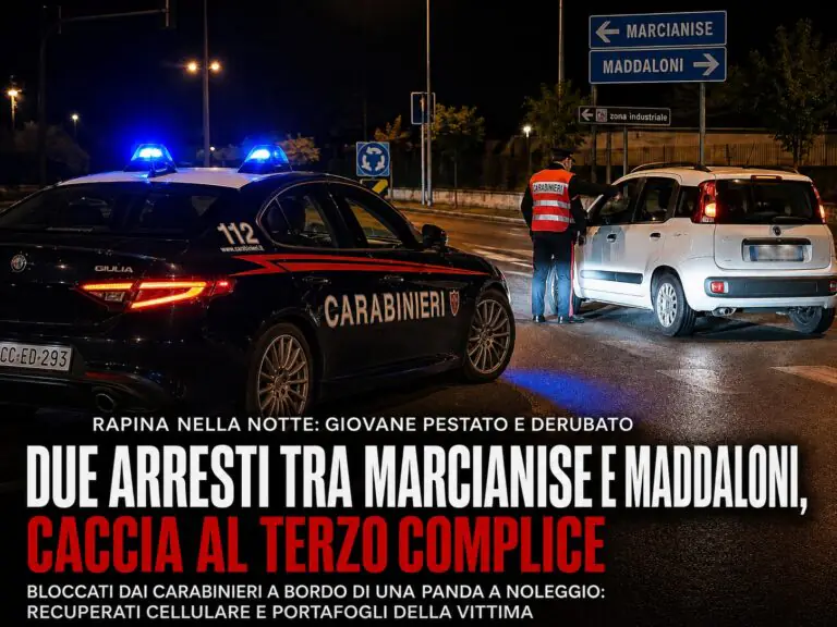 Giovane assalito e ferito per rapina, 2 arrestati, un terzo è ricercato