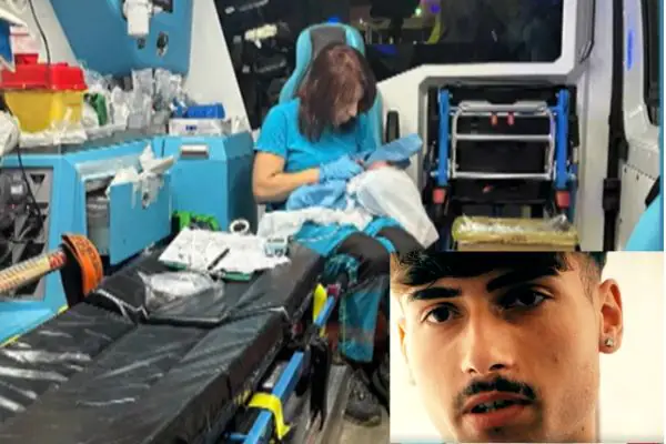 infermiera con Mattia il neonato abbandonato