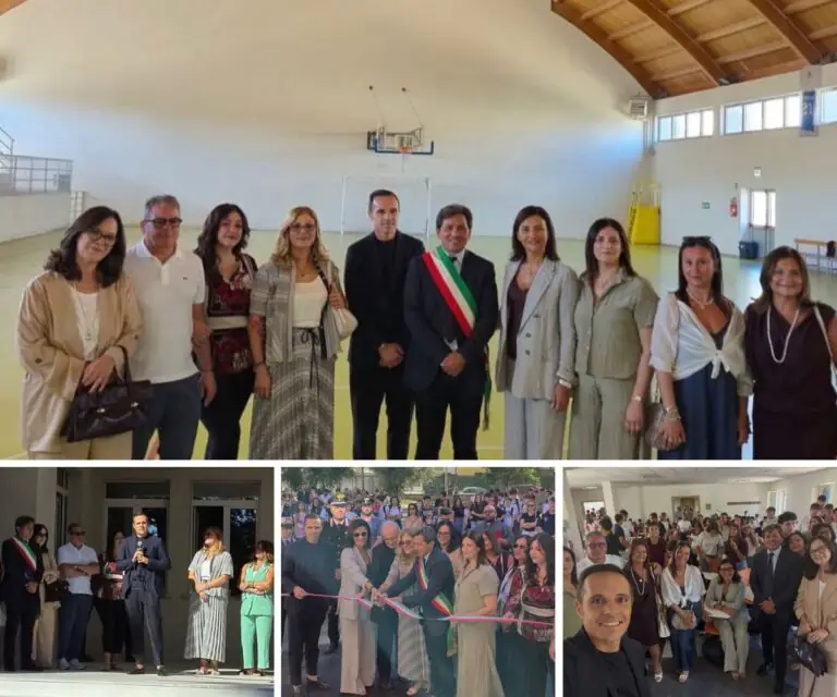 Parete, inaugurato il nuovo istituto Basile-Don Milani: scuola e sicurezza al centro