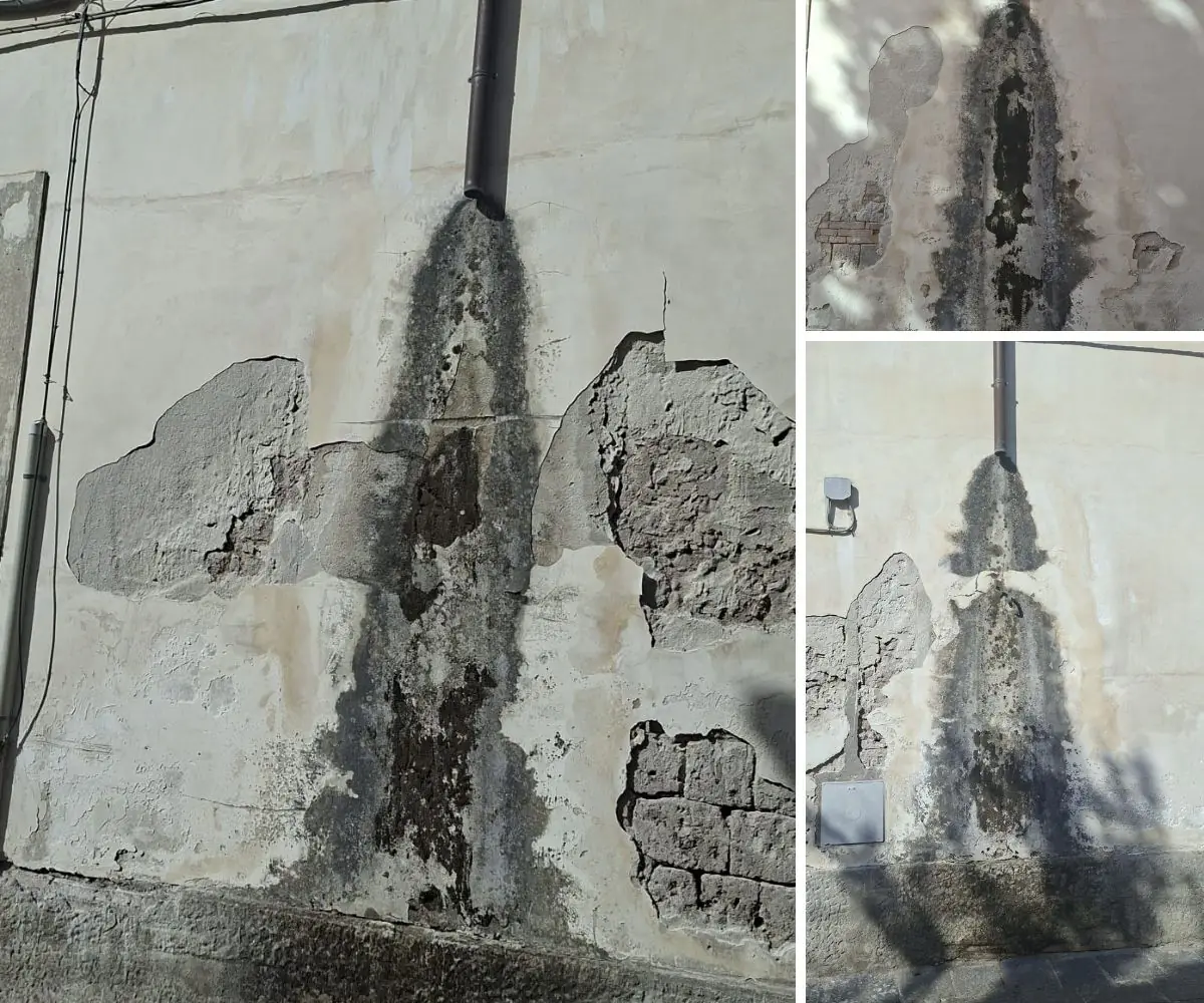 pluviali capua rotti