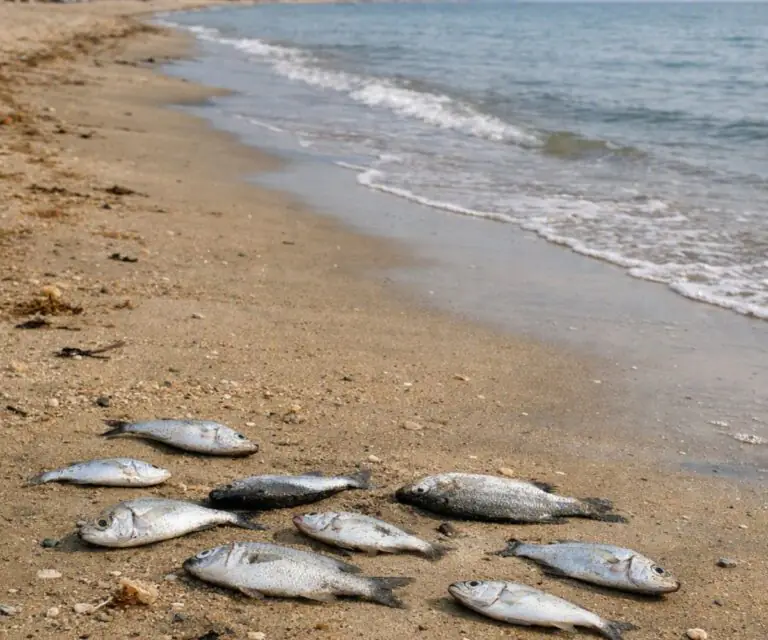 Baia Domizia, pesci morti lungo la riva: scatta l’allarme