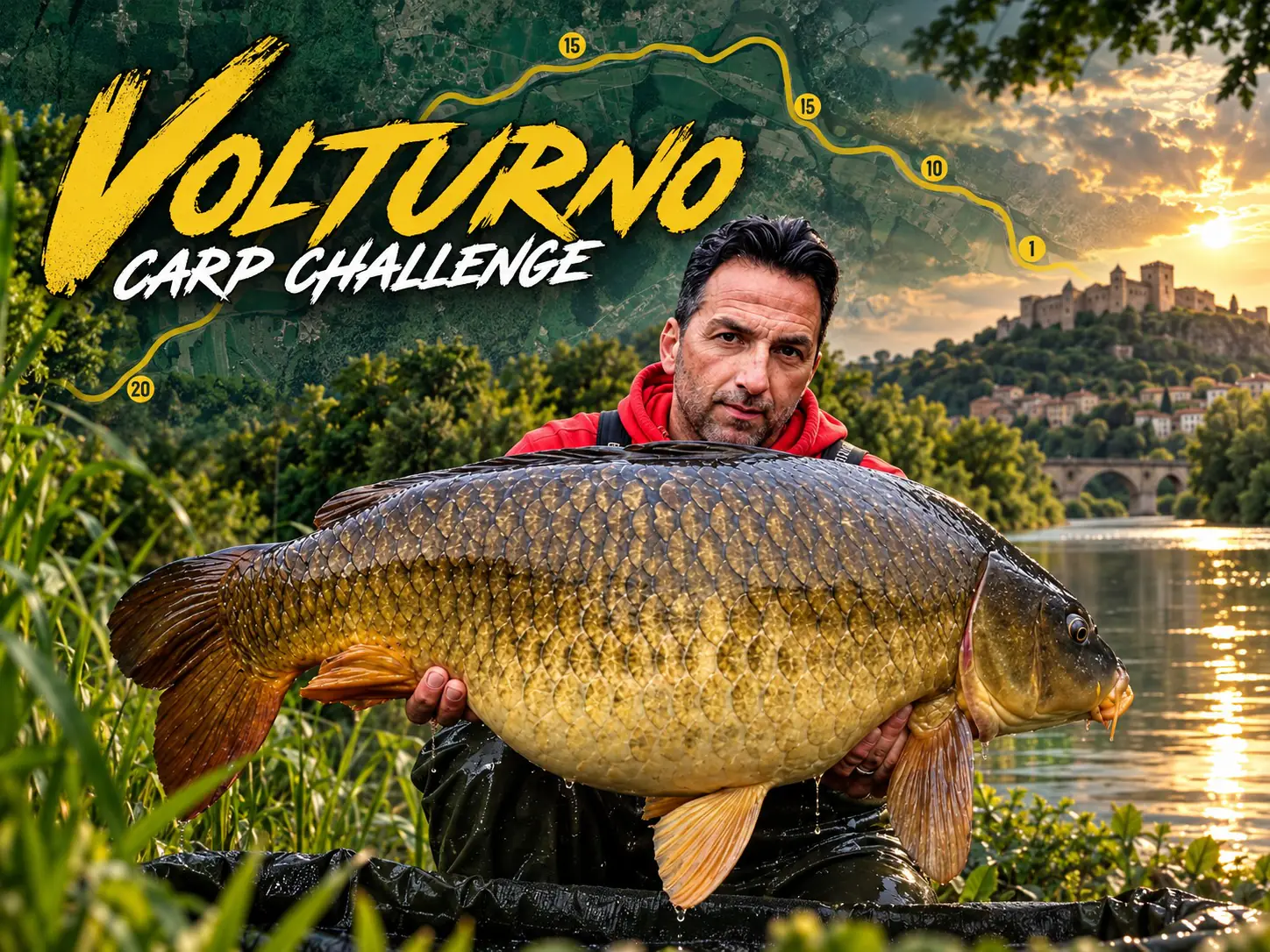 Limatola, al via il Volturno Carp Challenge
