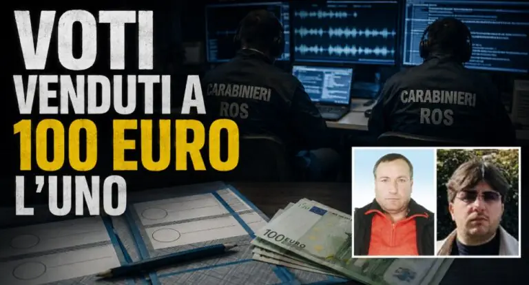 Voti in vendita, clan fa man bassa: alle Comunali una preferenza schizza a 100 euro