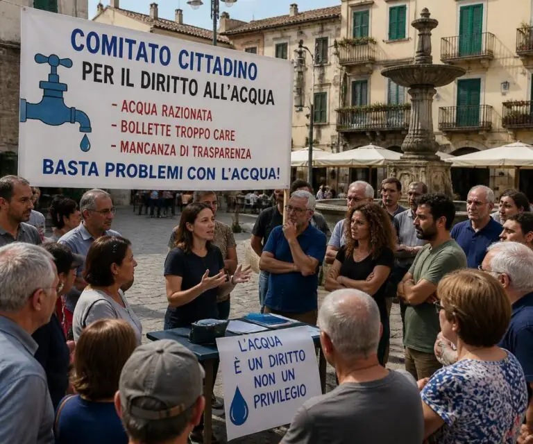 Bellona, emergenza idrica: il comitato incontra il consigliere regionale Aveta