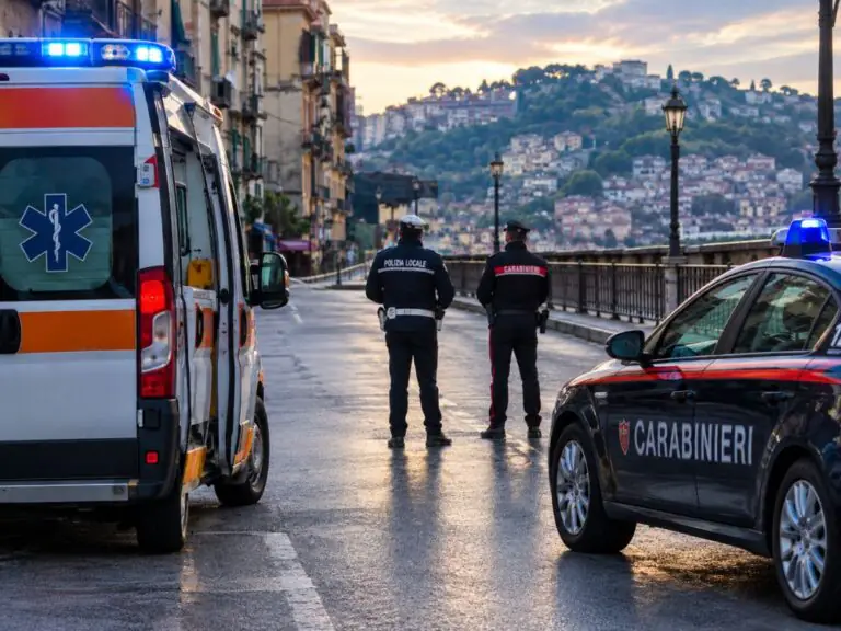 Tragedia all’alba: travolto da scooter e poi da furgone, muore pedone