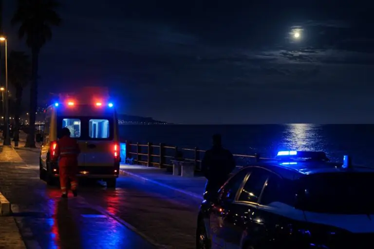 Donna finisce in mare, giovane si getta in acqua e la salva