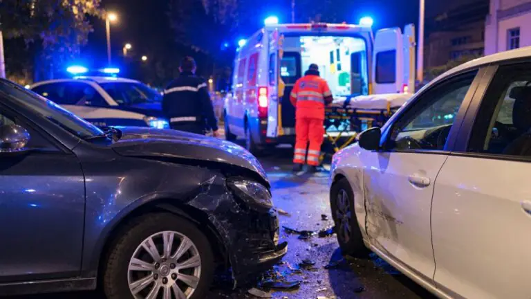 Airbag esplode dopo impatto tra auto, 2 i feriti. Polizia e ambulanza sul posto