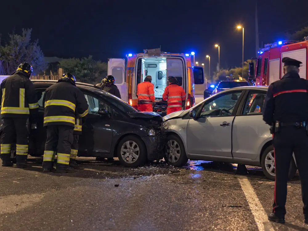 Incidente stradale sulla via Domiziana a Castel Volturno