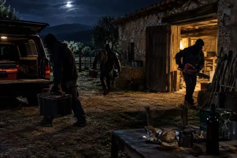Banditi assaltano masseria e si mettono a cenare durante il raid