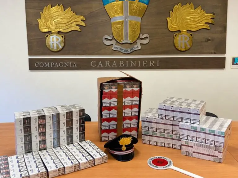 Scoperti oltre 600 pacchetti di sigarette di contrabbando: scatta il sequestro