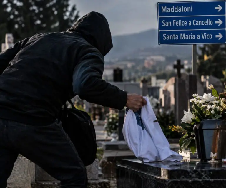 Ladro profana il cimitero: derubato dono lasciato sulla lapide